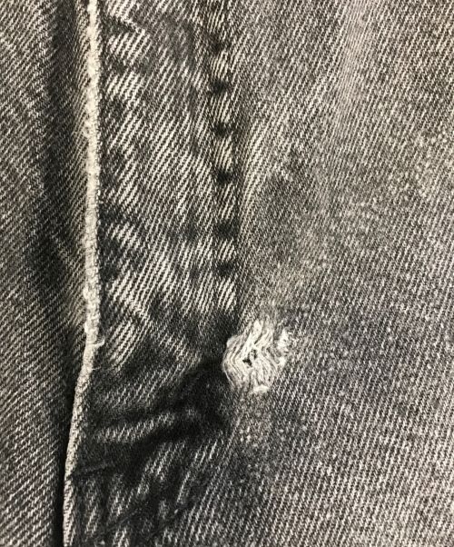 LEVI'S（リーバイス）LEVI'S (リーバイス) 先染めブラックデニム ブラック サイズ:W36 L34の古着・服飾アイテム