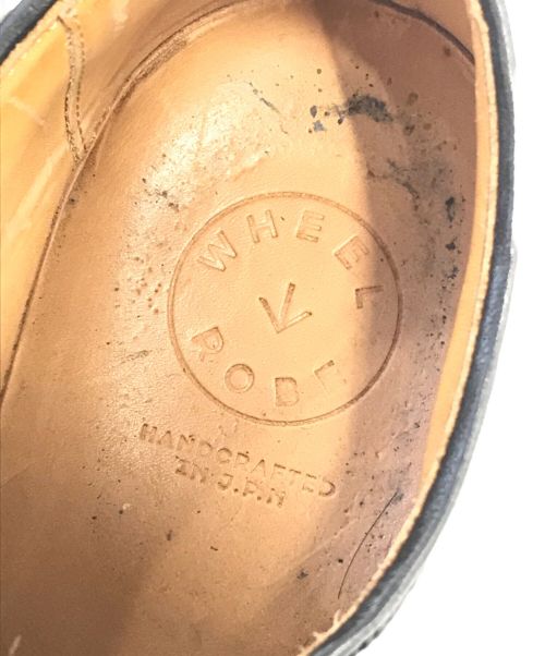 WHEEL ROBE（ウィールローブ）WHEEL ROBE (ウィールローブ) レザーシューズ ブラック サイズ:7Dの古着・服飾アイテム