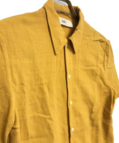 Sefr（セファ）Sefr (セファ) 半袖シャツ イエロー サイズ:Ｓの古着・服飾アイテム