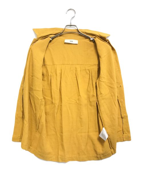 Sefr（セファ）Sefr (セファ) 半袖シャツ イエロー サイズ:Ｓの古着・服飾アイテム