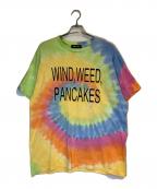 WIND AND SEAウィンダンシー）の古着「タイダイTシャツ」｜マルチカラー