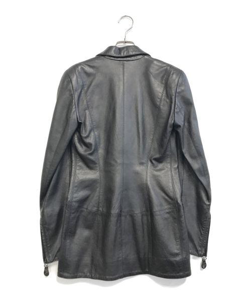 Claude Montana（クロード モンタナ）Claude Montana (クロード モンタナ) レザージャケット ブラック サイズ:40の古着・服飾アイテム