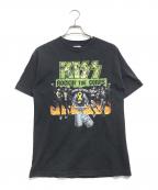 バンドTシャツバンドTシャツ）の古着「KISS(キッス) バンドTシャツ」｜ブラック