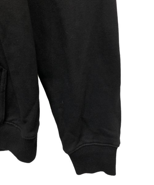 BLVCK PARIS（ブラック パリ）BLVCK PARIS (ブラック パリ) ロゴ刺繍パーカー ブラック サイズ:Sの古着・服飾アイテム