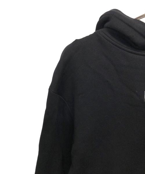 BLVCK PARIS（ブラック パリ）BLVCK PARIS (ブラック パリ) ロゴ刺繍パーカー ブラック サイズ:Sの古着・服飾アイテム