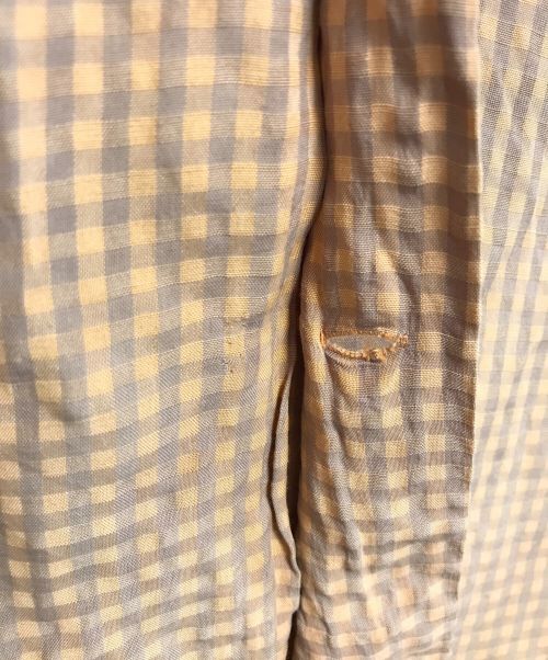 colebrooke（コールブルック）colebrooke (コールブルック) チェックシャツ オレンジ サイズ:MEDIUM 15・15 1/2の古着・服飾アイテム
