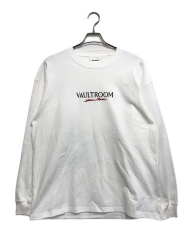 中古・古着通販】VAULTROOM (ボルトルーム) 長袖カットソー ホワイト