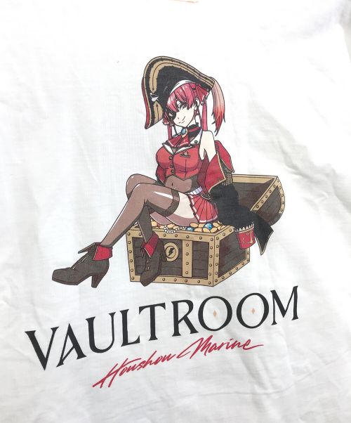 VAULTROOM（ボルトルーム）VAULTROOM (ボルトルーム) 長袖カットソー ホワイト サイズ:Lの古着・服飾アイテム