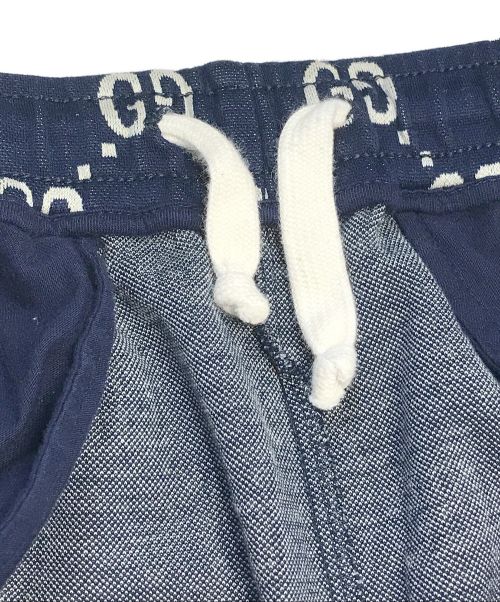 GUCCI（グッチ）GUCCI (グッチ) GGジャカードジョギングパンツ ネイビー サイズ:Ｍの古着・服飾アイテム