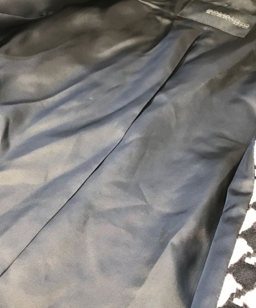 ermanno scervino（エルマノシェルビーノ）ermanno scervino (エルマノシェルビーノ) テーラードジャケット ピンク×ブラック サイズ:40の古着・服飾アイテム