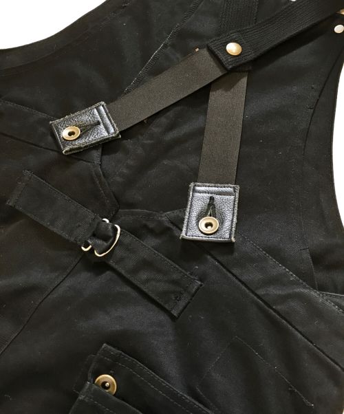 senelier（セネリエ）senelier (セネリエ) H.R gimmicks overalls ブラック サイズ:1の古着・服飾アイテム