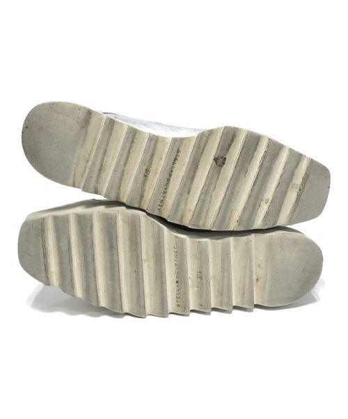 STELLA McCARTNEY（ステラマッカートニー）STELLA McCARTNEY (ステラマッカートニー) エリス プラットフォーム スター シューズ シルバー サイズ:37½の古着・服飾アイテム