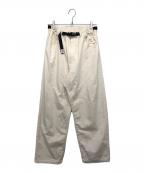 DANTONダントン）の古着「クライミングワイドパンツ」｜ホワイト