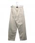 DANTON (ダントン) クライミングワイドパンツ ホワイト サイズ:38：4000円