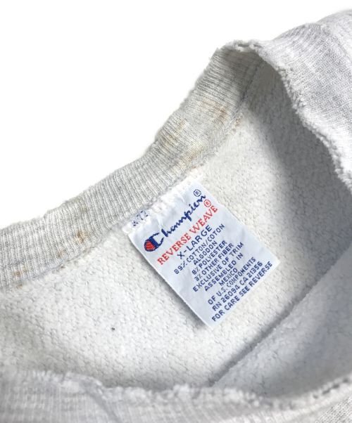 Champion（チャンピオン）Champion (チャンピオン) リバースウィーブスウェット グレー サイズ:XLの古着・服飾アイテム