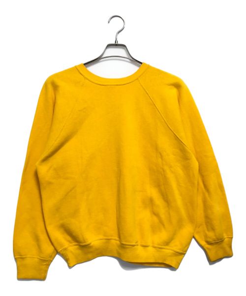 SPRUCE（スプルース）SPRUCE (スプルース) ラグランスウェット イエロー サイズ:Lの古着・服飾アイテム