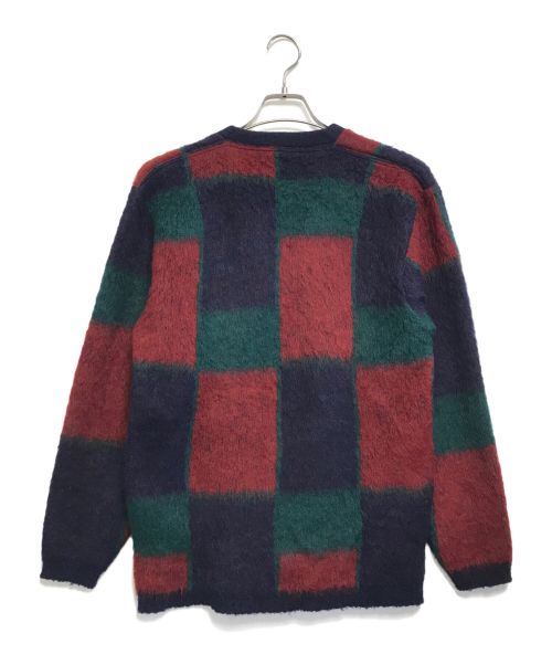 MUNSING WEAR（マンシングウェア）MUNSING WEAR (マンシングウェア) モヘアニット レッド サイズ:Mの古着・服飾アイテム