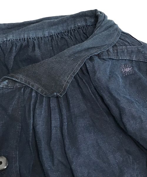 VINTAGE（ヴィンテージ）VINTAGE (ヴィンテージ) インディゴマキニョンスモック ネイビー サイズ:表記なしの古着・服飾アイテム