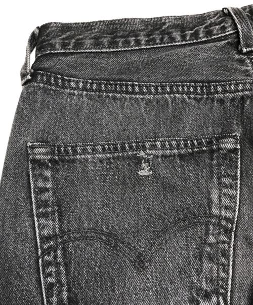 LEVI'S（リーバイス）LEVI'S (リーバイス) 後染めブラックデニム ブラック サイズ:W31　L32の古着・服飾アイテム