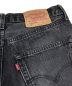 中古・古着 LEVI'S (リーバイス) 後染めブラックデニム ブラック サイズ:W31　L32：8000円