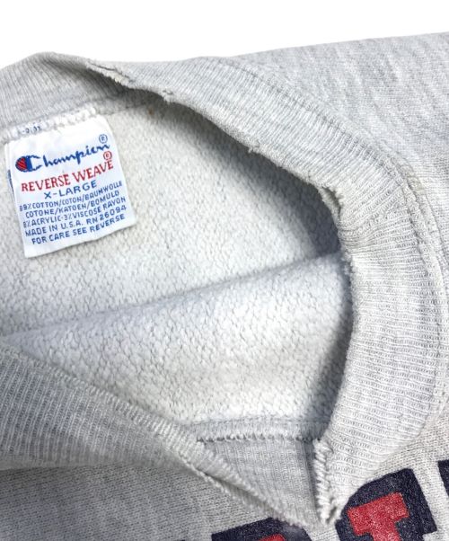 Champion（チャンピオン）Champion (チャンピオン) リバースウィーブスウェット グレー サイズ:XLの古着・服飾アイテム