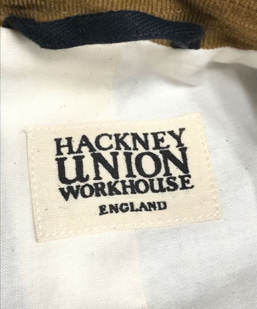 HACKNEY UNION WORKHOUSE（ハックニーユニオン ワークハウス）HACKNEY UNION WORKHOUSE (ハックニーユニオン ワークハウス) Plangeur Jacket ブラウン サイズ:40の古着・服飾アイテム