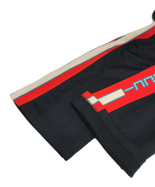 GUCCI（グッチ）GUCCI (グッチ) テクニカルジャージードレス ワンピース ブラック サイズ:Sの古着・服飾アイテム