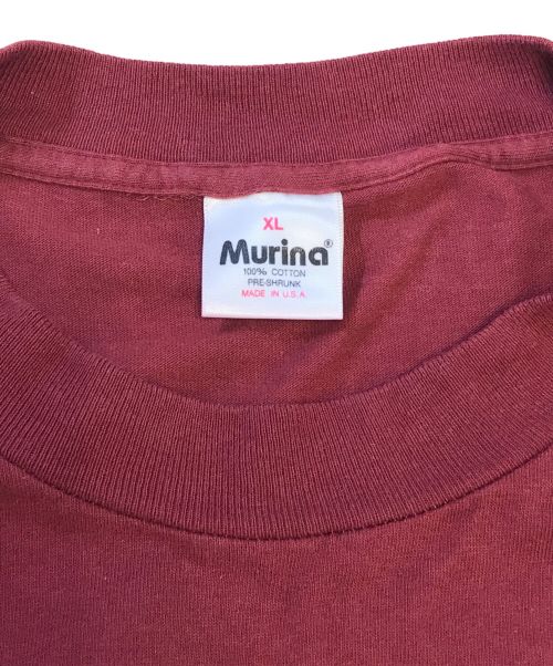 バンドTシャツ（バンドTシャツ）バンドTシャツ (バンドTシャツ) 90's ramones(ラモーンズ) バンドTシャツ レッド サイズ:XLの古着・服飾アイテム