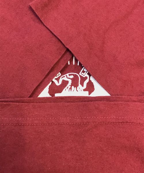 バンドTシャツ（バンドTシャツ）バンドTシャツ (バンドTシャツ) 90's ramones(ラモーンズ) バンドTシャツ レッド サイズ:XLの古着・服飾アイテム