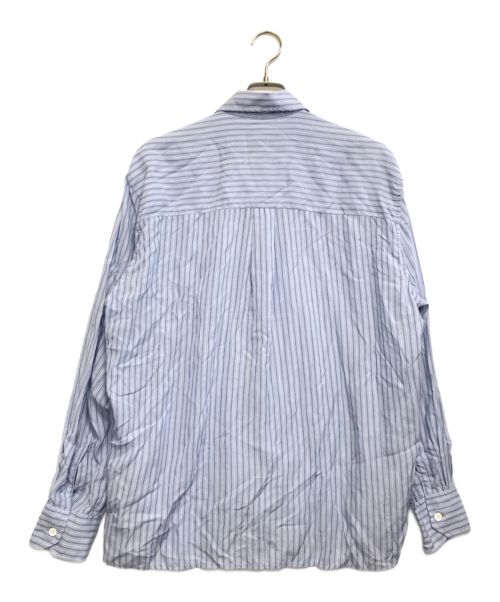 OUR LEGACY（アワーレガシー）OUR LEGACY (アワーレガシー) ストライプシャツ ブルー サイズ:46の古着・服飾アイテム