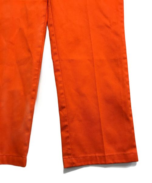 Dickies（ディッキーズ）Dickies (ディッキーズ) ワークパンツ オレンジ サイズ:W34×L34の古着・服飾アイテム