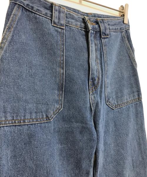 SOLOV（ソルヴ）SOLOV (ソルヴ) デニムパンツ インディゴ サイズ:2の古着・服飾アイテム