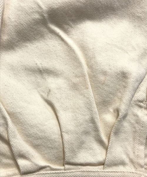 refomed（リフォメッド）refomed (リフォメッド) KATSURAGI DENIM KNICKERBOCKERS ホワイト サイズ:1の古着・服飾アイテム