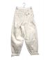 refomed (リフォメッド) KATSURAGI DENIM KNICKERBOCKERS ホワイト サイズ:1：15000円