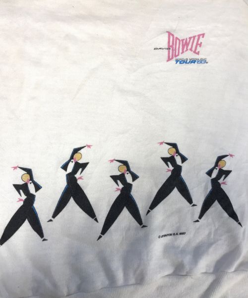 VINTAGE（ヴィンテージ）VINTAGE (ヴィンテージ) 半袖スウェット ホワイト サイズ:XLの古着・服飾アイテム