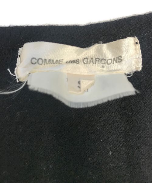 COMME des GARCONS（コムデギャルソン）COMME des GARCONS (コムデギャルソン) メッシュドッキングニット ブラック サイズ:Ｓの古着・服飾アイテム