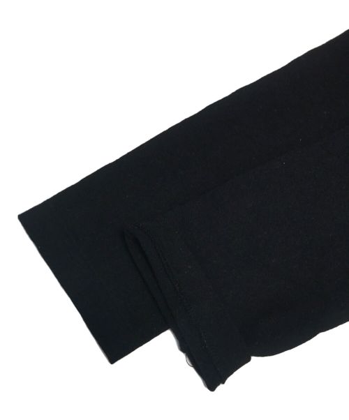 COMME des GARCONS（コムデギャルソン）COMME des GARCONS (コムデギャルソン) メッシュドッキングニット ブラック サイズ:Ｓの古着・服飾アイテム