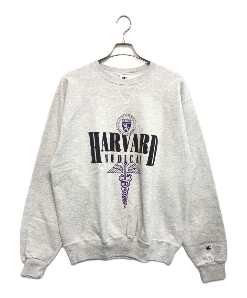 Champion（チャンピオン）Champion (チャンピオン) 4段プリントスウェット グレー サイズ:LARGE 未使用品の古着・服飾アイテム