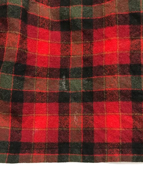 PENDLETON（ペンドルトン）PENDLETON (ペンドルトン) 60’sボードシャツ レッド サイズ:Lの古着・服飾アイテム