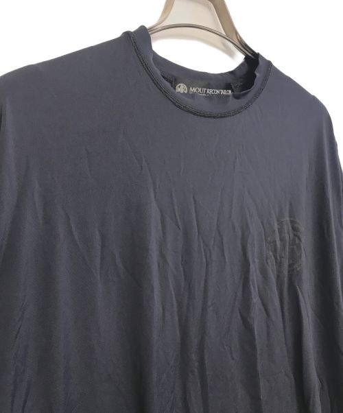 mout recon tailor（マウトリーコンテーラー）mout recon tailor (マウトリーコンテーラー) ナイロン混Tシャツ ブラック サイズ:46の古着・服飾アイテム