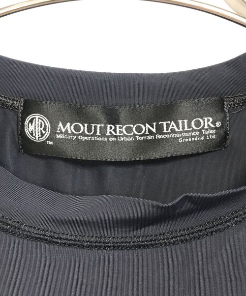 mout recon tailor（マウトリーコンテーラー）mout recon tailor (マウトリーコンテーラー) ナイロン混Tシャツ ブラック サイズ:46の古着・服飾アイテム
