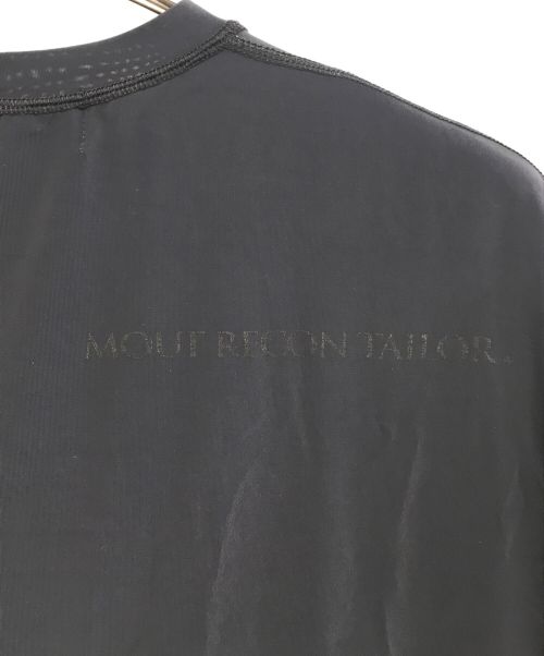mout recon tailor（マウトリーコンテーラー）mout recon tailor (マウトリーコンテーラー) ナイロン混Tシャツ ブラック サイズ:46の古着・服飾アイテム