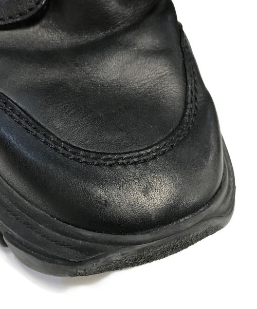 PRADA（プラダ）PRADA (プラダ) レザーナイロンコンバットブーツ ブラック サイズ:8½の古着・服飾アイテム