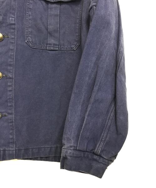 SAPEURS POMPIERS（サプールポンピエ）SAPEURS POMPIERS (サプールポンピエ) フレンチファイヤーマンジャケット ネイビー サイズ:表記なしの古着・服飾アイテム