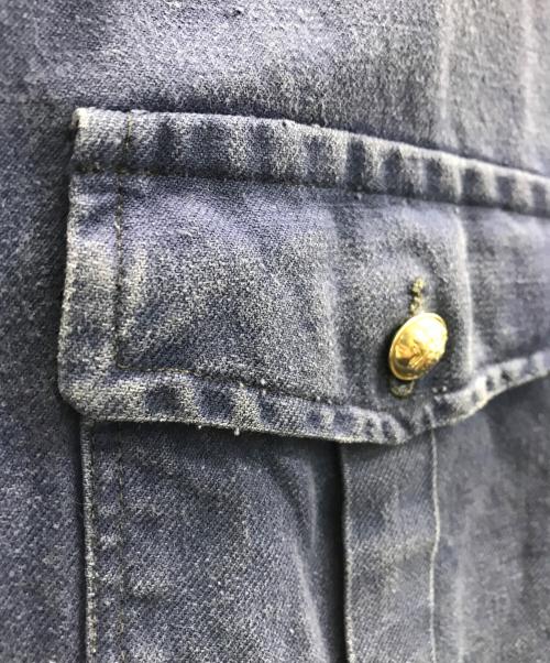 SAPEURS POMPIERS（サプールポンピエ）SAPEURS POMPIERS (サプールポンピエ) フレンチファイヤーマンジャケット ネイビー サイズ:表記なしの古着・服飾アイテム