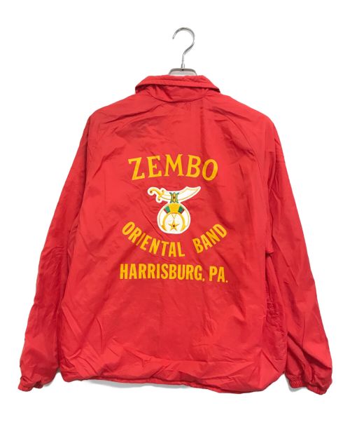 VINTAGE（ヴィンテージ）VINTAGE (ヴィンテージ) コーチジャケット レッド サイズ:Lの古着・服飾アイテム