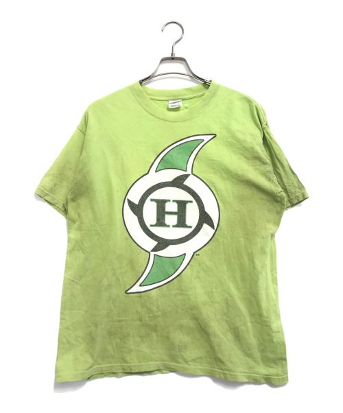 wwe（ダブリュダブリュイー）wwe (ダブリュダブリュイー) プロレスTシャツ イエロー サイズ:Lの古着・服飾アイテム