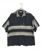 COOTIE PRODUCTIONSクーティープロダクツ）の古着「半袖シャツ」｜ブラック