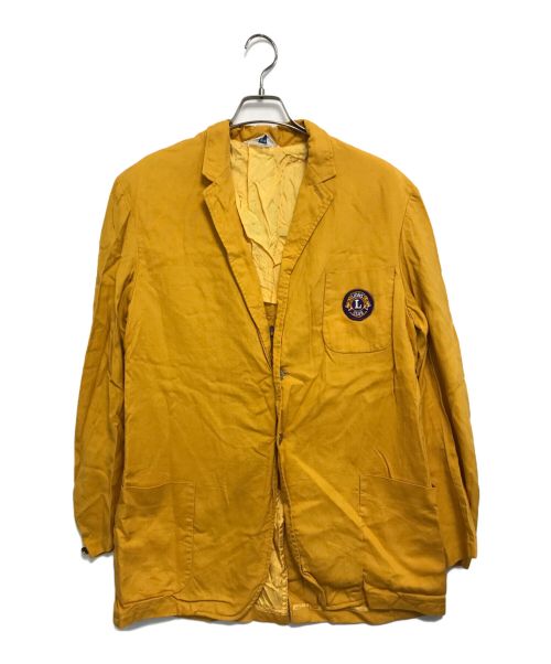 ArteX（アルテックス）ArteX (アルテックス) テーラードジャケット イエロー サイズ:表記なしの古着・服飾アイテム