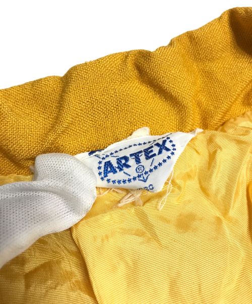 ArteX（アルテックス）ArteX (アルテックス) テーラードジャケット イエロー サイズ:表記なしの古着・服飾アイテム